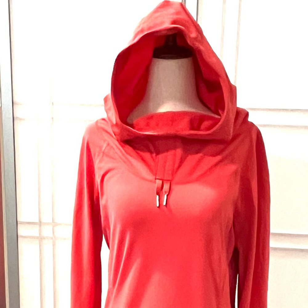 LULULEMON Athletica Orange Scuba  Hoodie